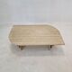 Italian travertine coffee table