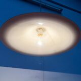 Semi-suspended space mid-century lamp by Bondrup & Thorup for Egoluce, Italy, 1970s.