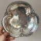 Antique silver plate on cabriole legs