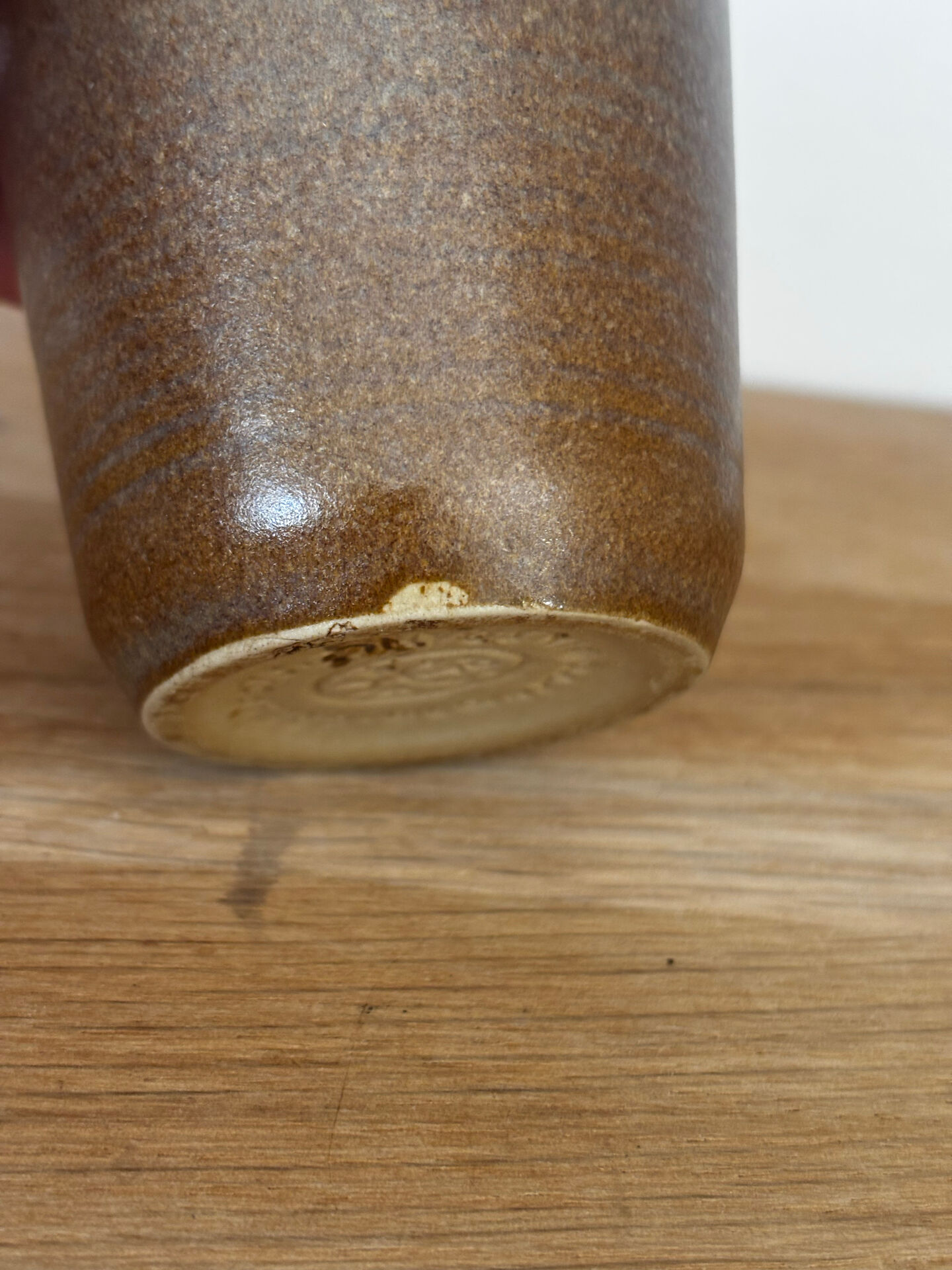 Set of 6 stoneware tumblers from Digoin.