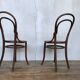 Pair of bistro chair number 14 fischel