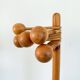 Pine coat rack attributed to Reiner Daumiller, 1970s/1980s