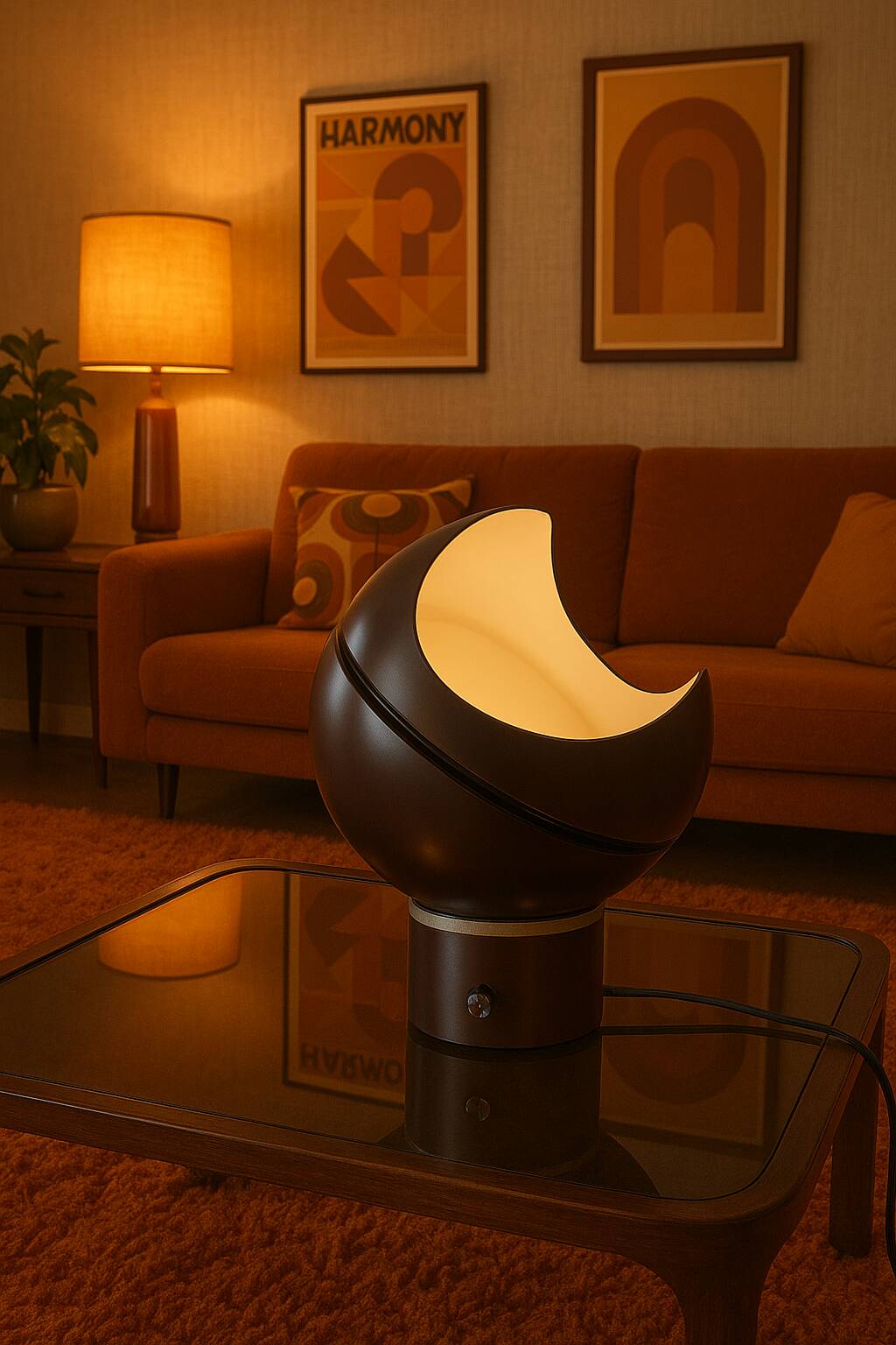Lampe mod. NA 3972 par Josep Maria Magem pour Madom 1971