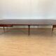 Swiss Biedermeier Extendable Dining Table in Walnut and Brass, 1820s