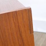 Pair of Scandinavian teak bedside tables