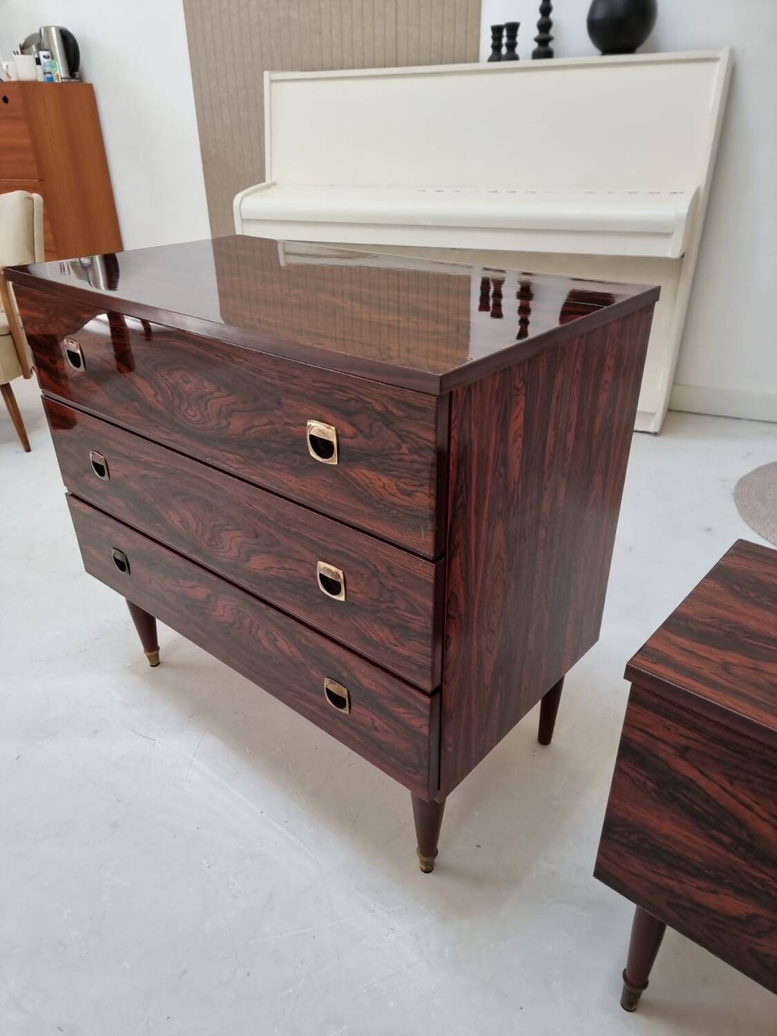 Commode et chevet, milieu XXème