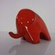 Majolica Ceramic Elephant, 1960s