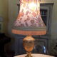 Vintage glass lamp 50/60