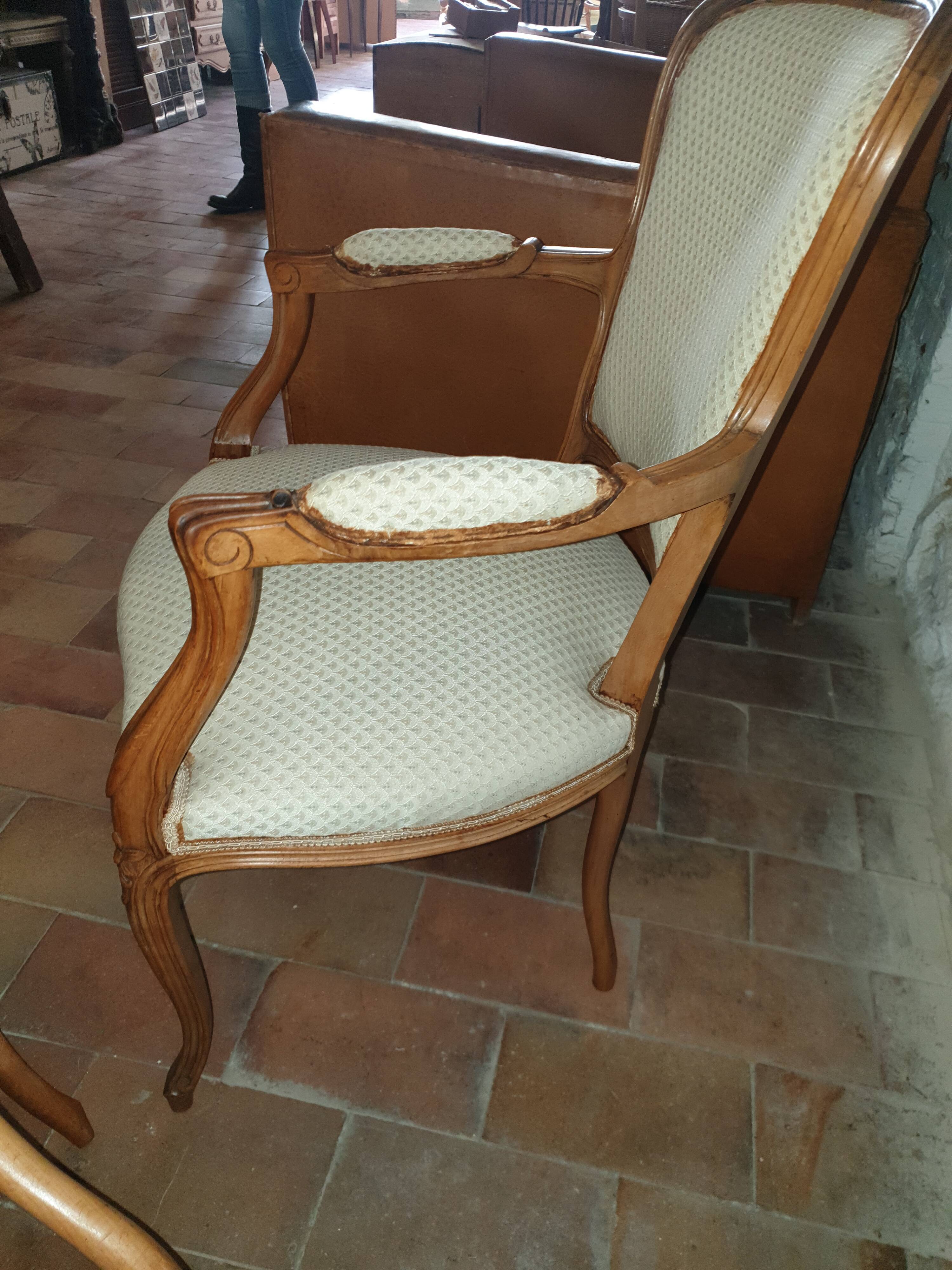 Pair of armchairs