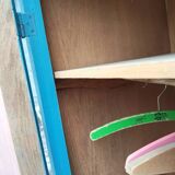 Asymmetrical changing table cabinet