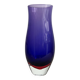 Vintage purple Murano glass vase from the 70s
