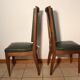 Set of 6 Art deco chairs in mahogany