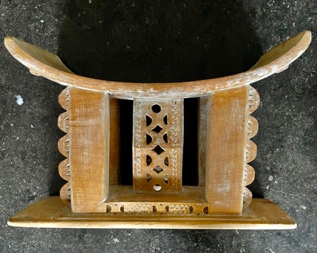 Ashanti stool pair (Ghana)