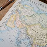 Printed in 1900, the states of Asia.