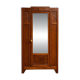 Large Parisian Art Deco wardrobe in solid oak – timeless elegance