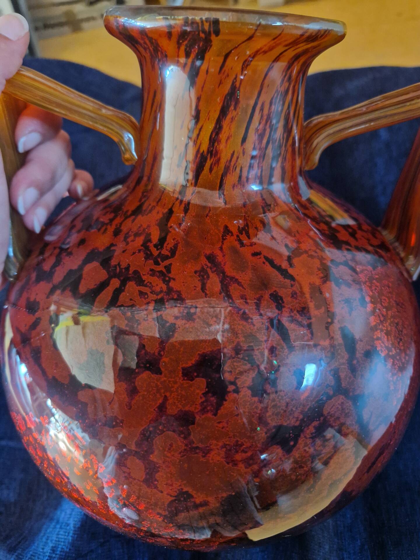Vase boule Daum Nancy