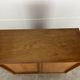 50s sliding door sideboard, wood, vintage