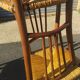 Série de 4 chaises de bistrot paillées