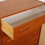 Vintage Danish chest of drawers | Teak | 6 drawers | 101 cm