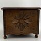 Vintage Breton box, carved wooden jewelry box