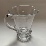 Daum crystal water pitcher, Sorcy model