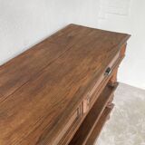 Oak console drapery 1950