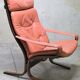 Armchair siesta leather by Ingmar Relling for Westnofa