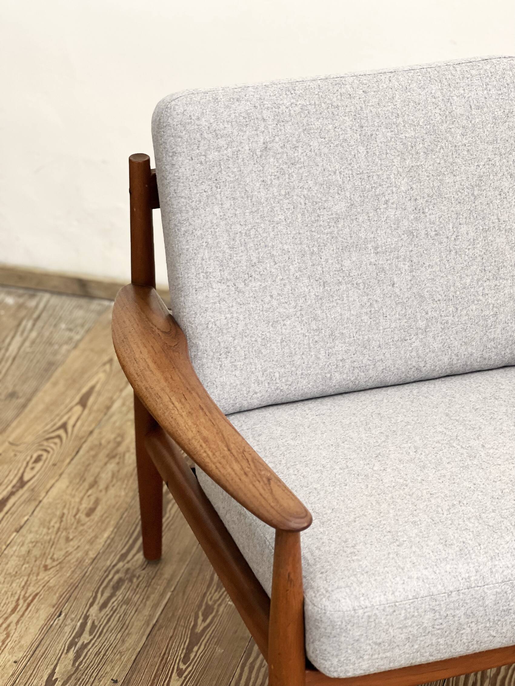 Mid Century Lounge Chair, Easy Chair by Grete Jalk for France & Son, Danish Design Armchair, 1950s