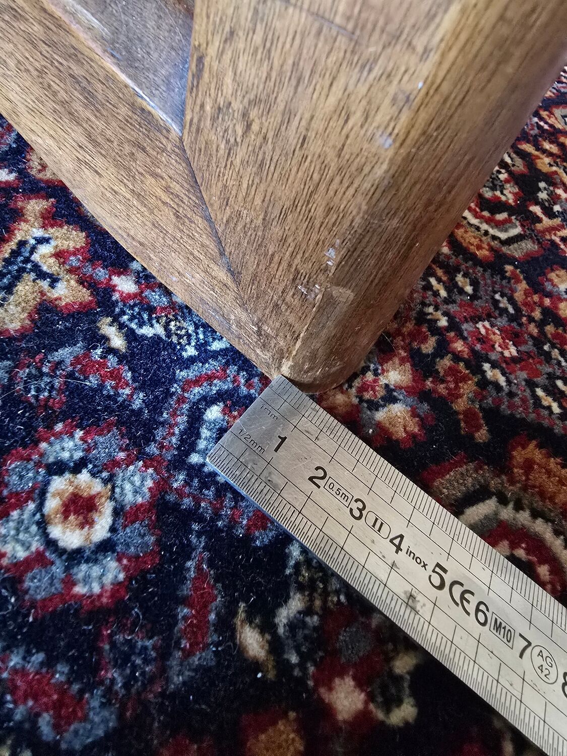 Table de jeu Henredon avec motif de toile d'araignée sur le dessus