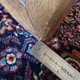 Table de jeu Henredon avec motif de toile d'araignée sur le dessus