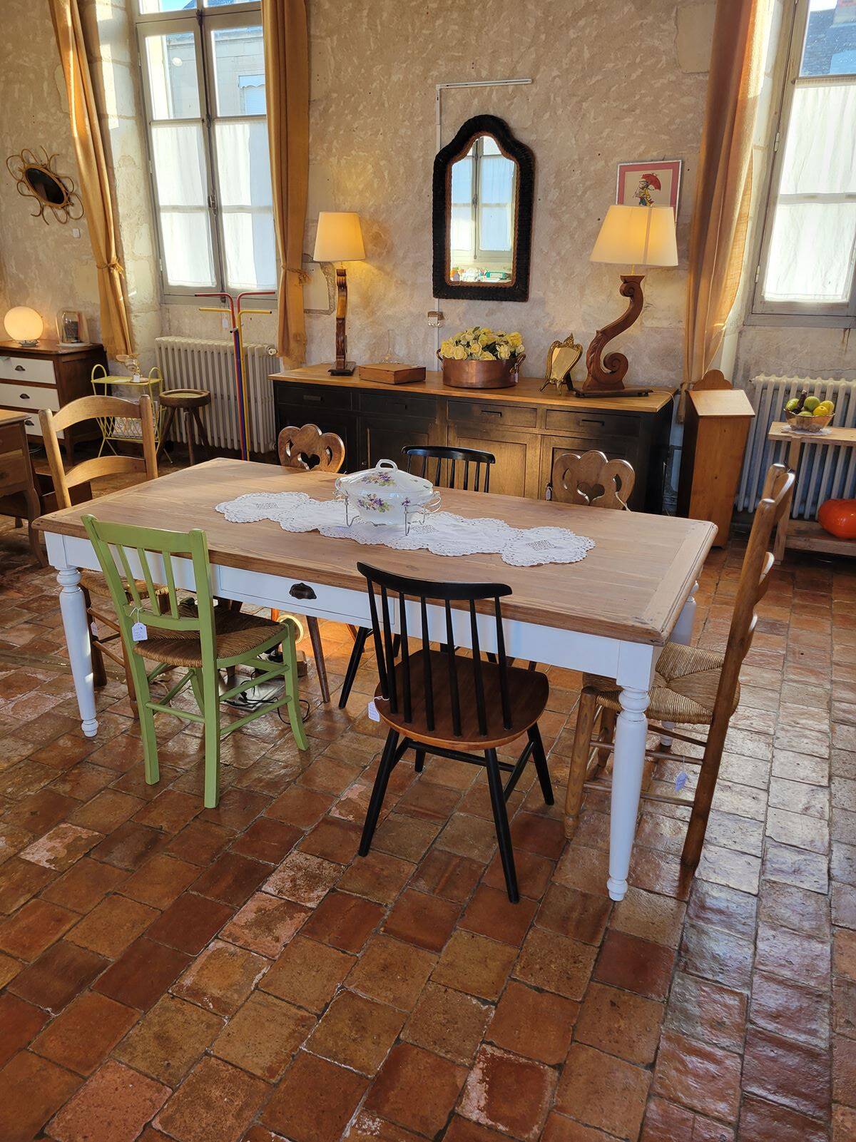 Old farm table