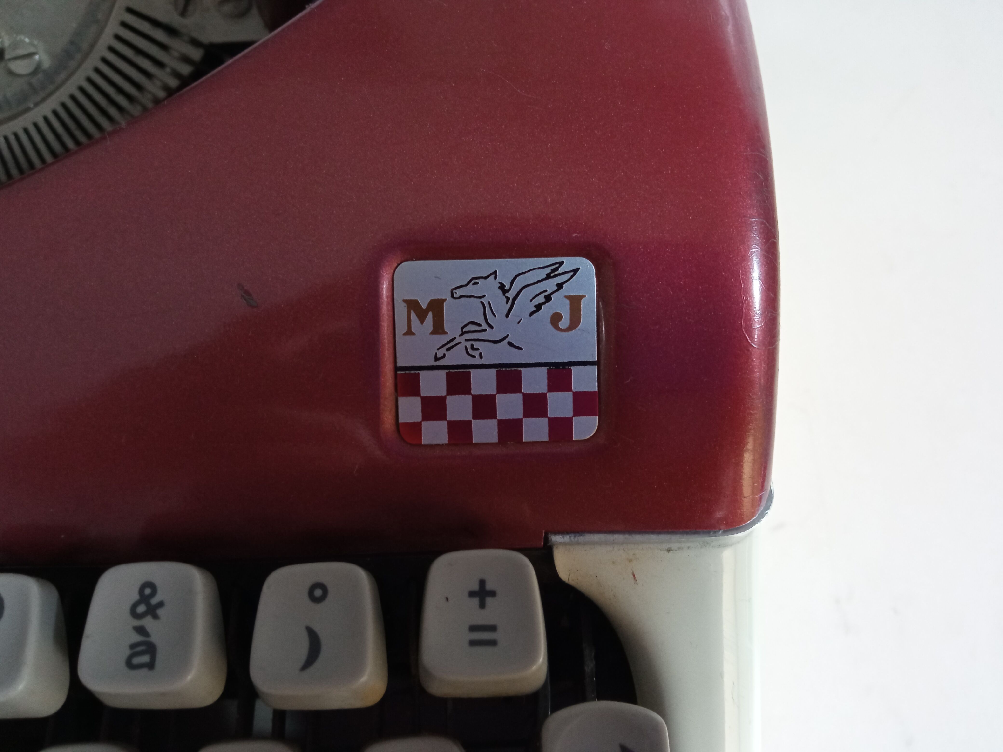 Typewriter M.J. from the manufacturer Rooy