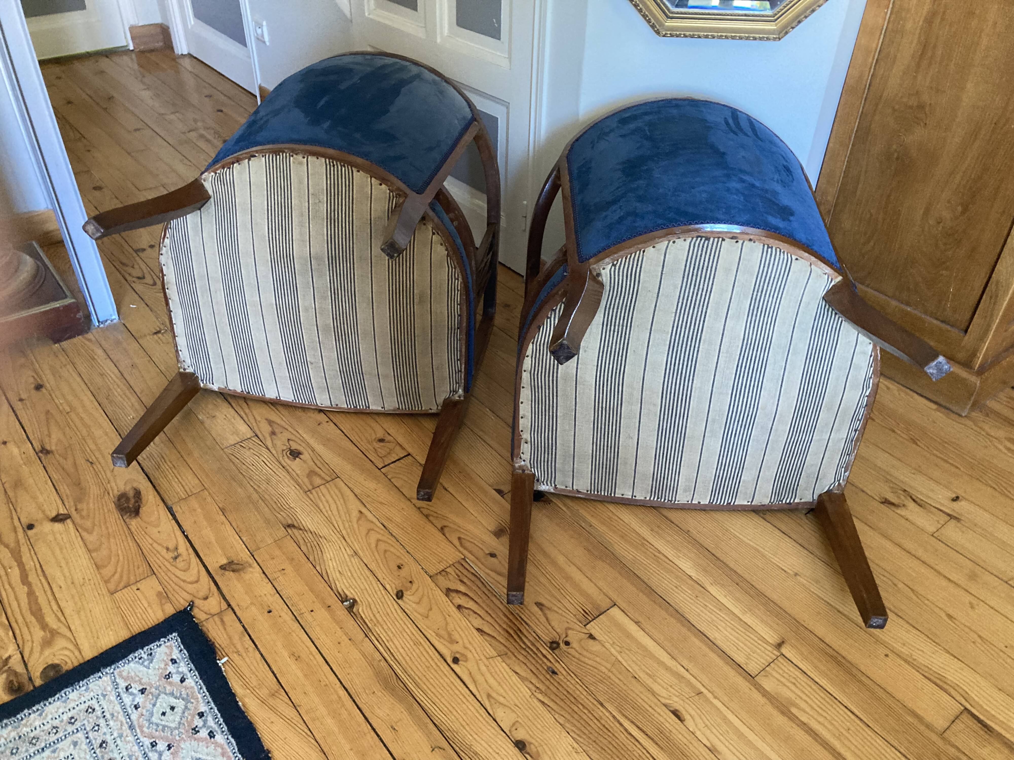 Pair of armchairs from the 1930s in excellent condition