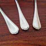 Christofle - Set of 3 fish knives, Spatours model, in silver-plated metal