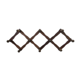 Porte manteau accordéon années 50/60