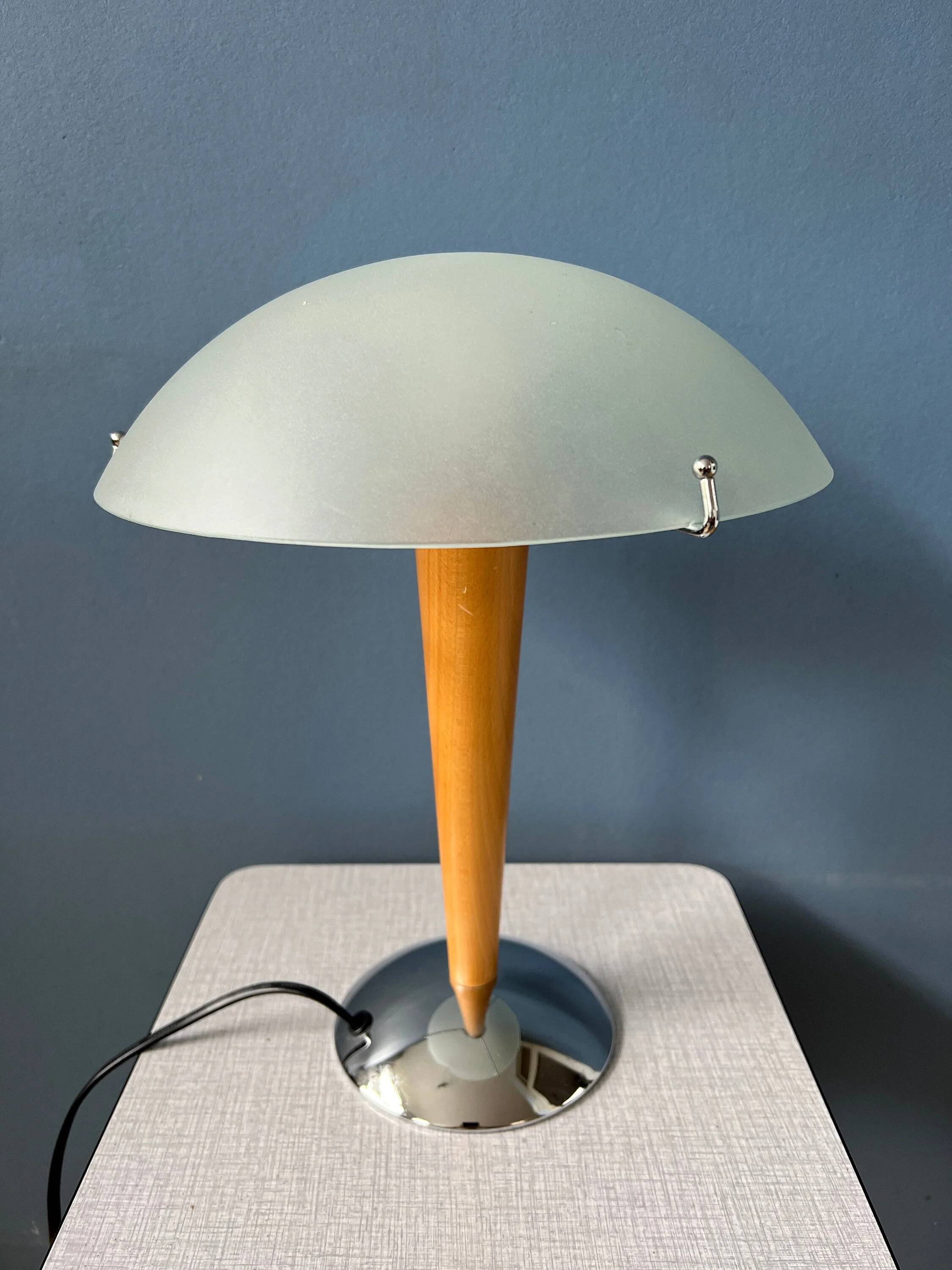 Lampe de table champignon vintage Ikea Kvintol B9503