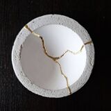 Kintsugi-inspired concrete cup