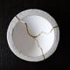 Kintsugi-inspired concrete cup