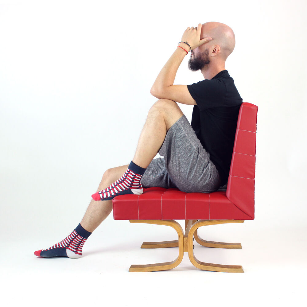 Fauteuil par Ludvik Volak pour Drevopodnik Holesov, années 1960