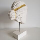 Greek woman's head in plaster