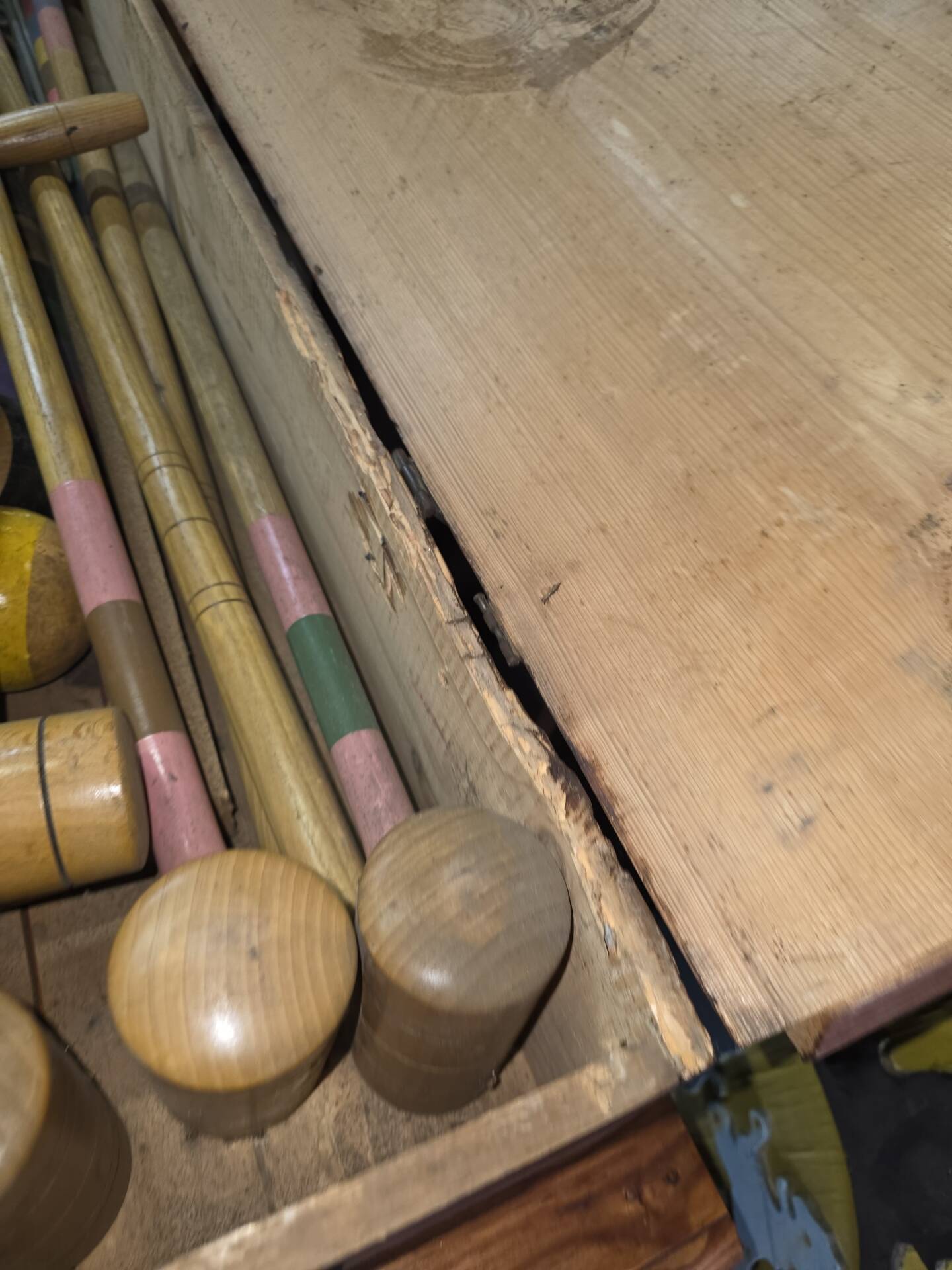 Ancient croquet game