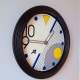 Memphis wall clock 80s