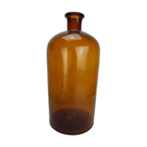 large vase antique apothecary bottle