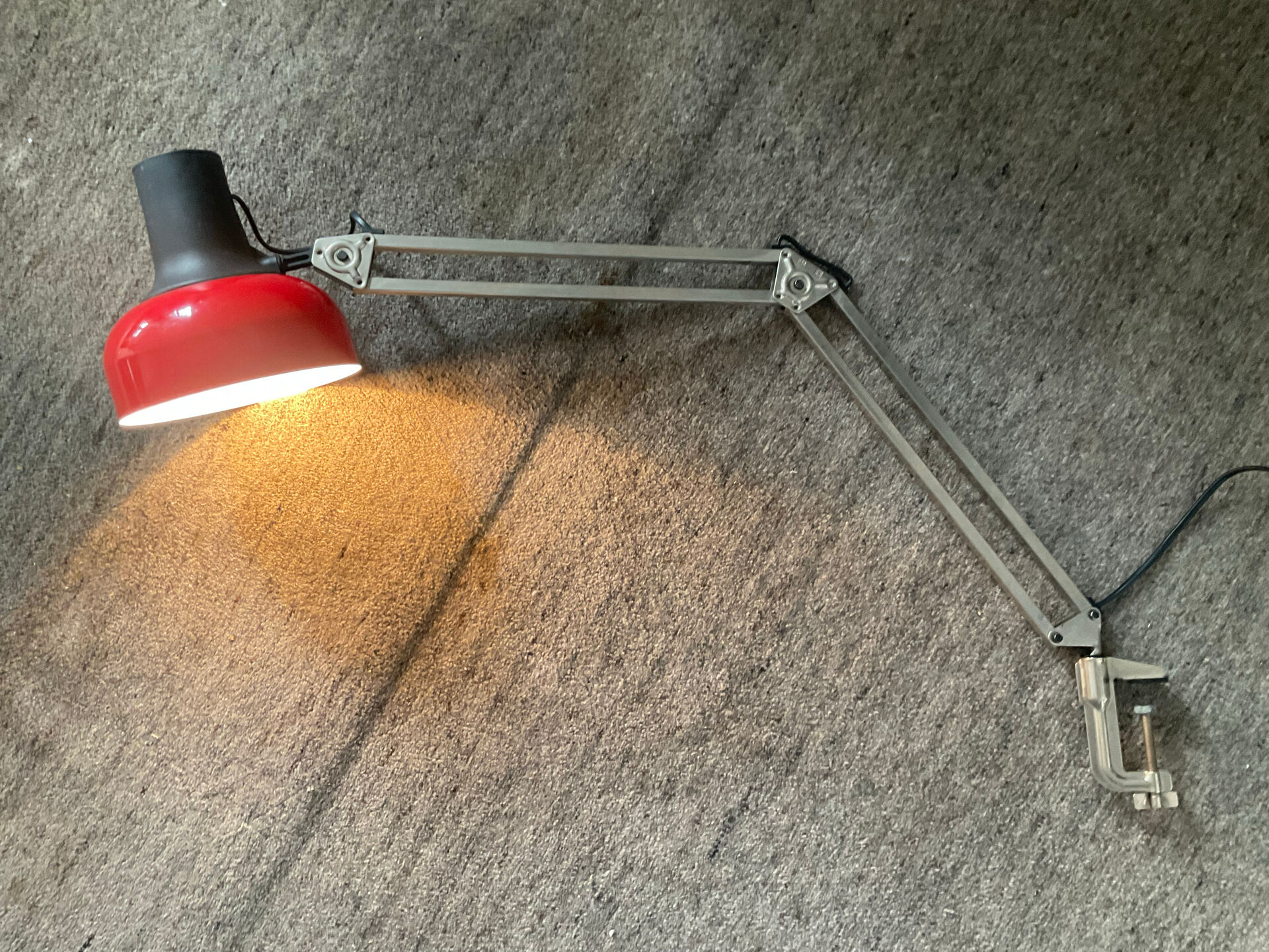 Industrial lamp P12 by Lival Finland from the 1970s.