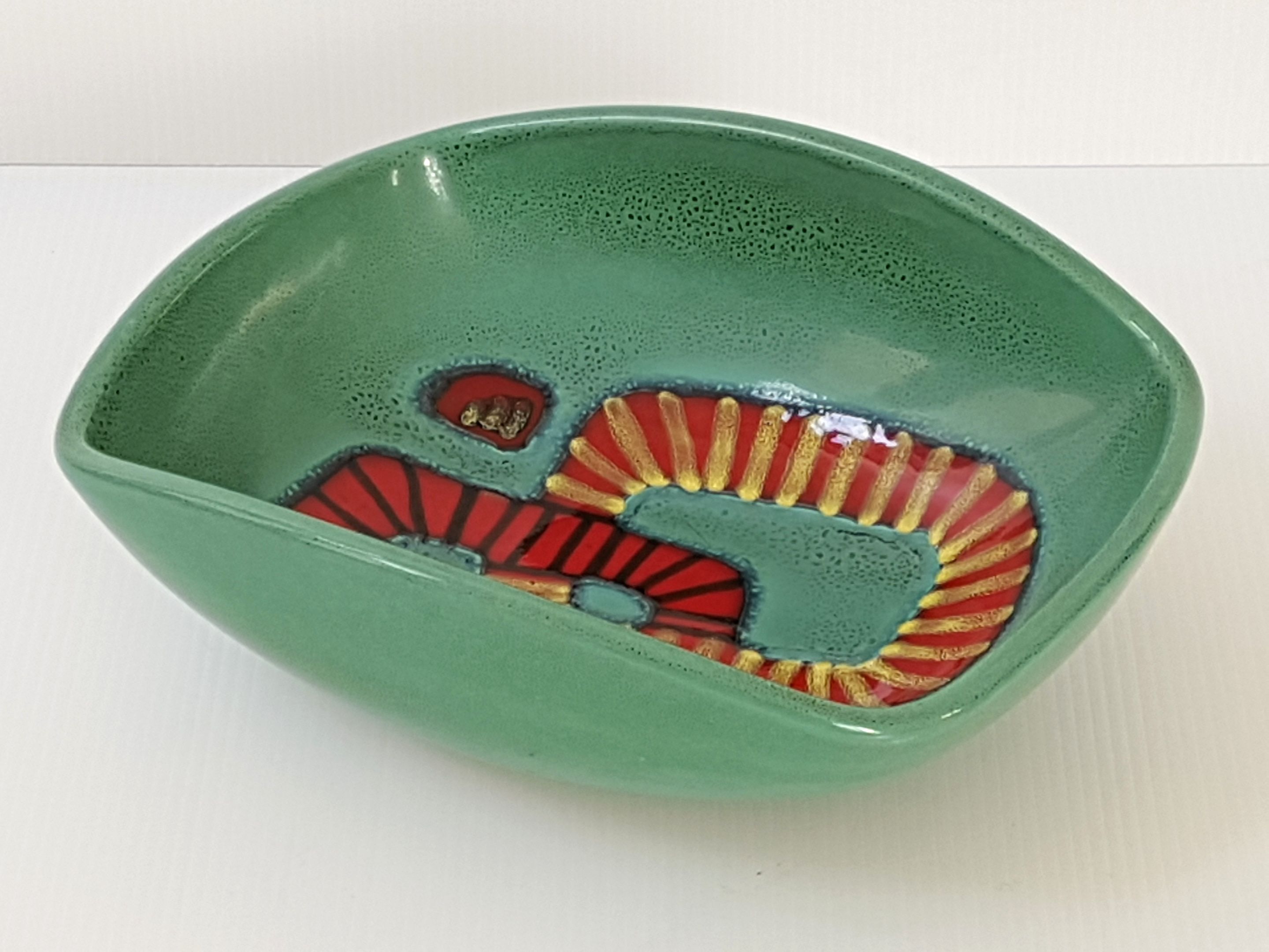Vintage ceramic bowl, Elchinger, 1950