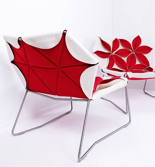 Pair of "Antibodi" lounge chairs by Patricia Urquiola for Morosso