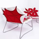 Pair of "Antibodi" lounge chairs by Patricia Urquiola for Morosso