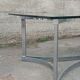 1970s glass and chrome table, 300 cm, for 12 people.