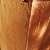 Secrétaire scriban ancien en bois