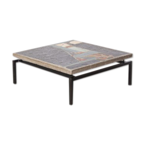 Table basse carrée en